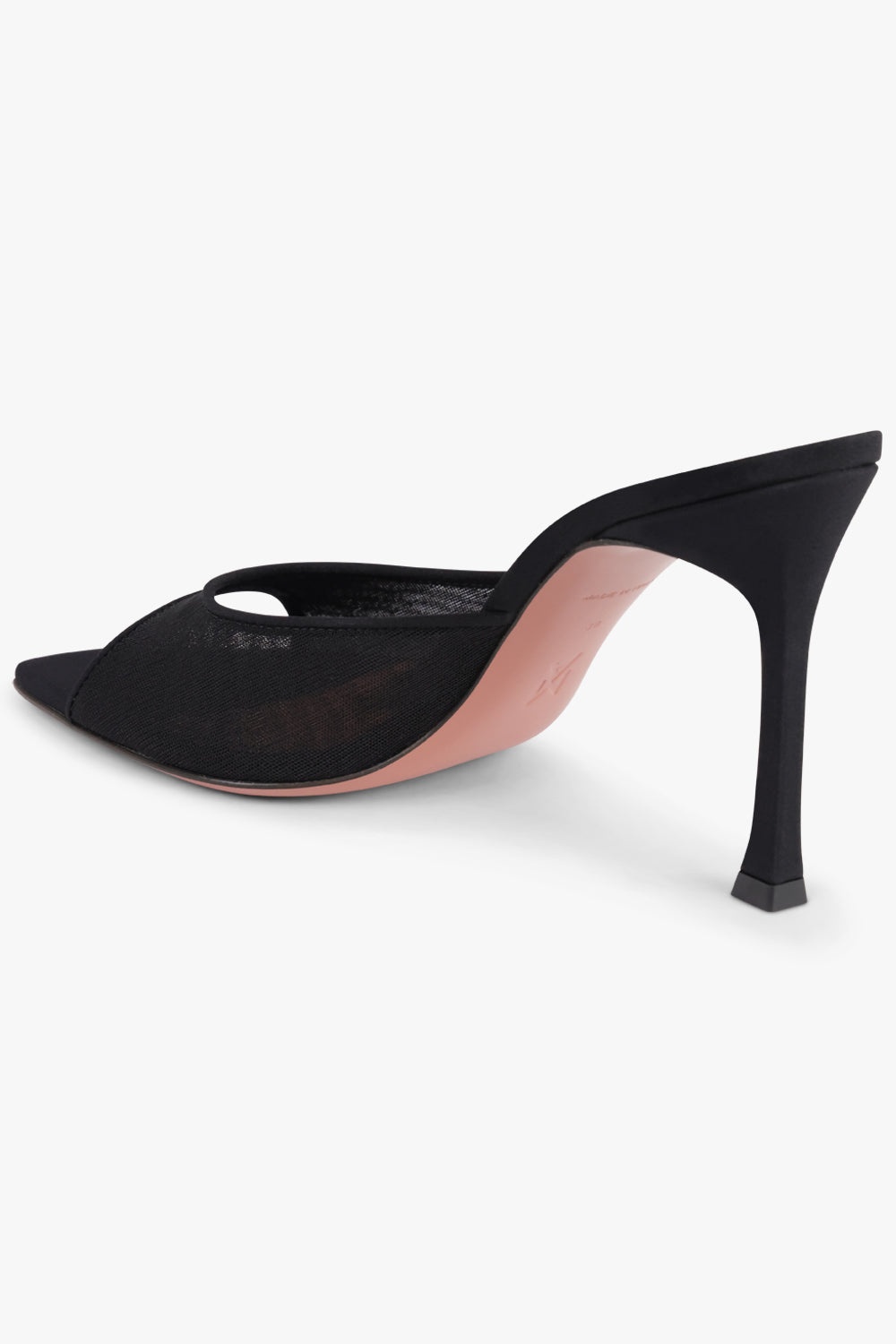 ALEXA 95MM MESH SLIPPER HEEL | BLACK - 3