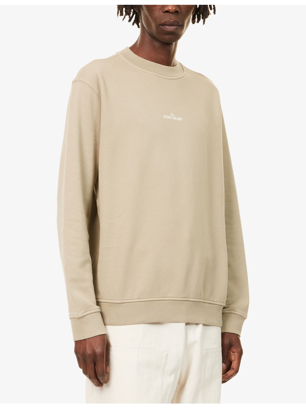 Graphic-Print Crewneck Cotton-Jersey Sweatshirt - 3