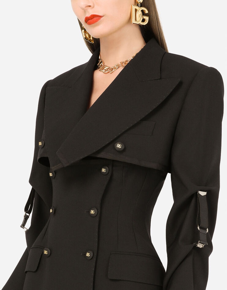 Technical gabardine Spencer jacket - 4