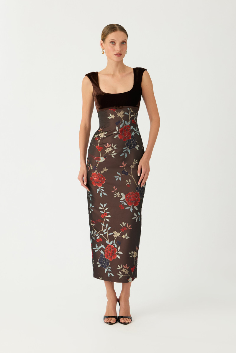 TOVE JACQUARD DRESS 3