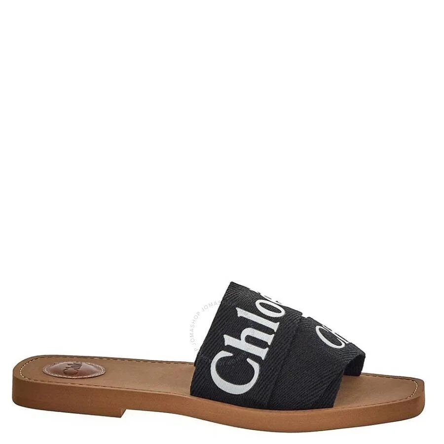 Chloe Ladies Woody Flat Mule - 1