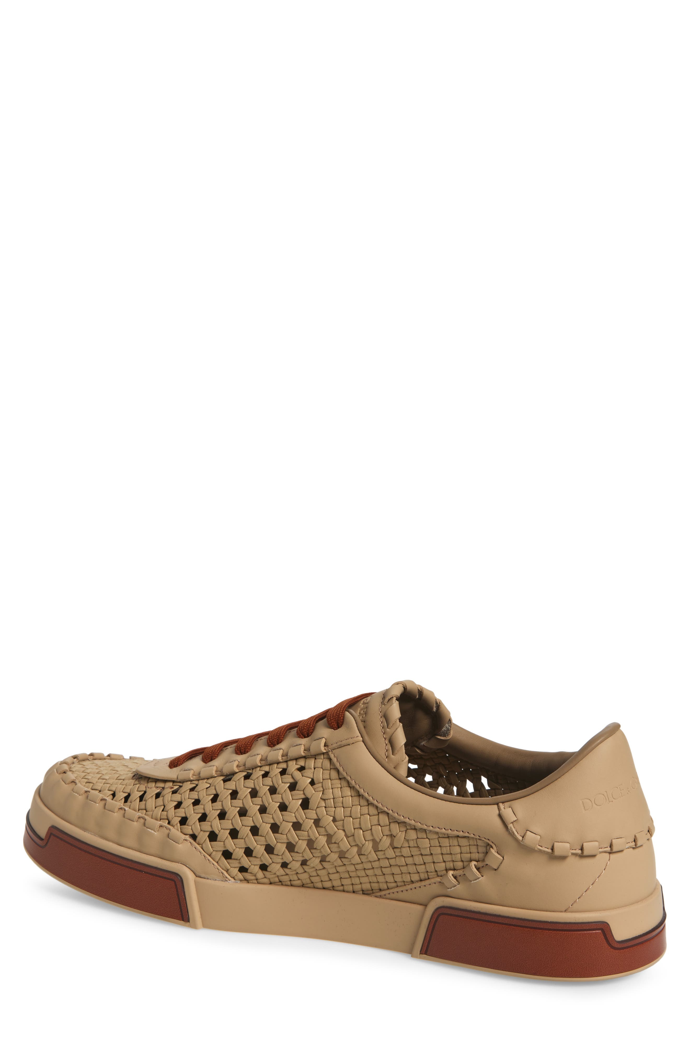 Dolce&Gabbana Portofino Yacht Sneaker in 8V750 Sabbia/Sabbia/Cuoio at Nordstrom - 2