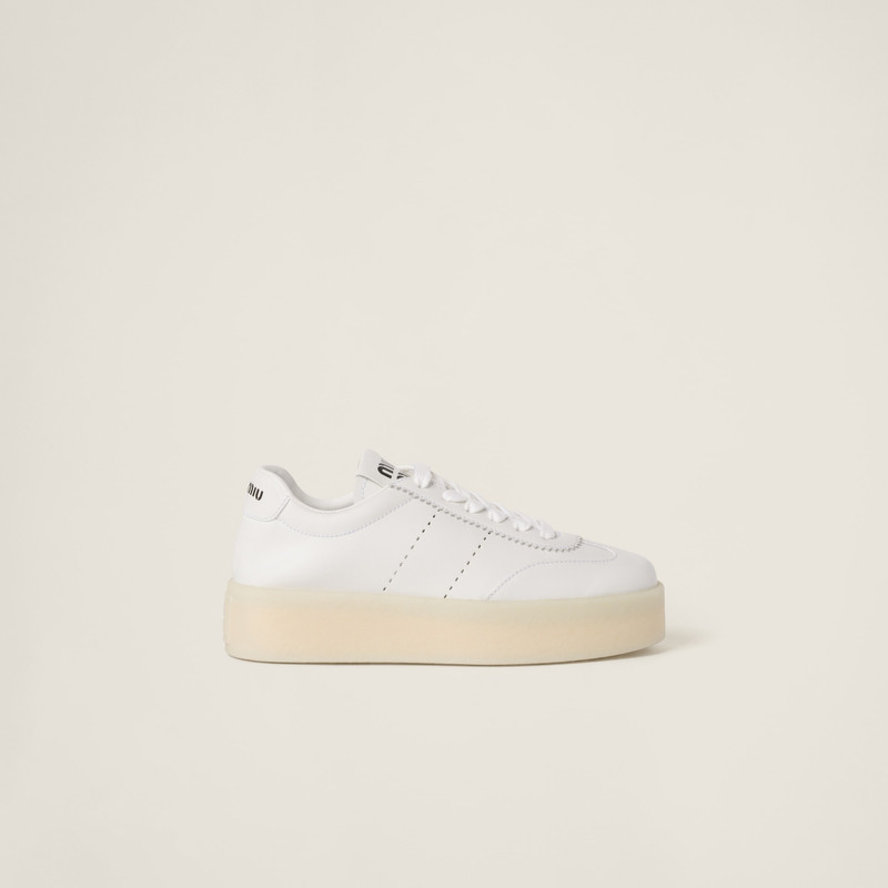 Miu Miu Leather sneakers outlook