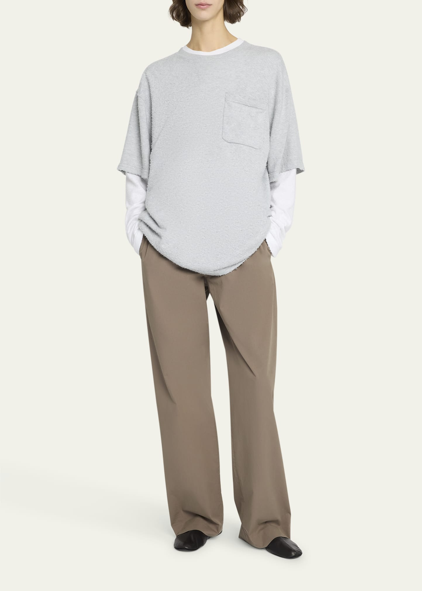 Kaddy Textured Short-Sleeve T-Shirt - 2