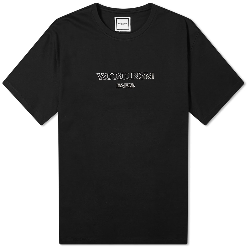 Wooyoungmi Front Outline Tee - 1