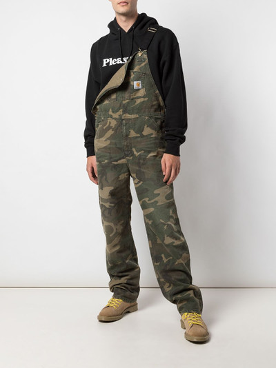 Carhartt camouflage print overalls outlook