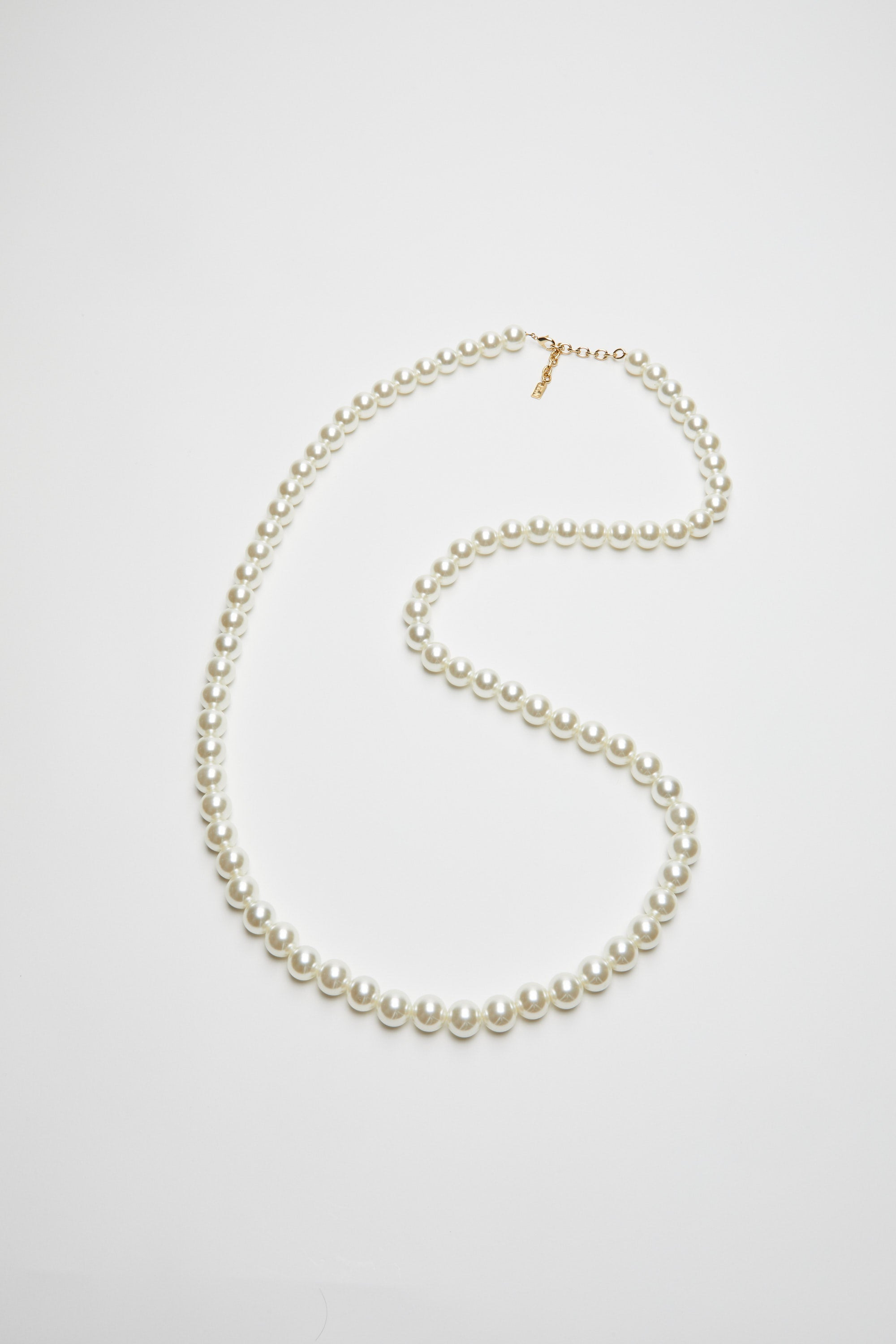 FAUX-PEARL DOUBLE NECKLACE - 4