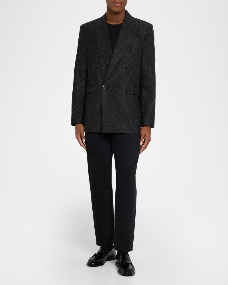 FRAME Men's Pinstripe Wool Blazer outlook