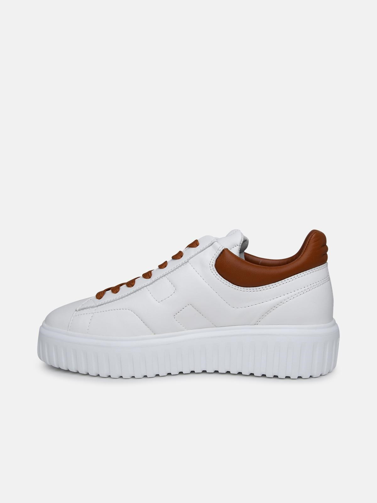 White leather sneakers - 3