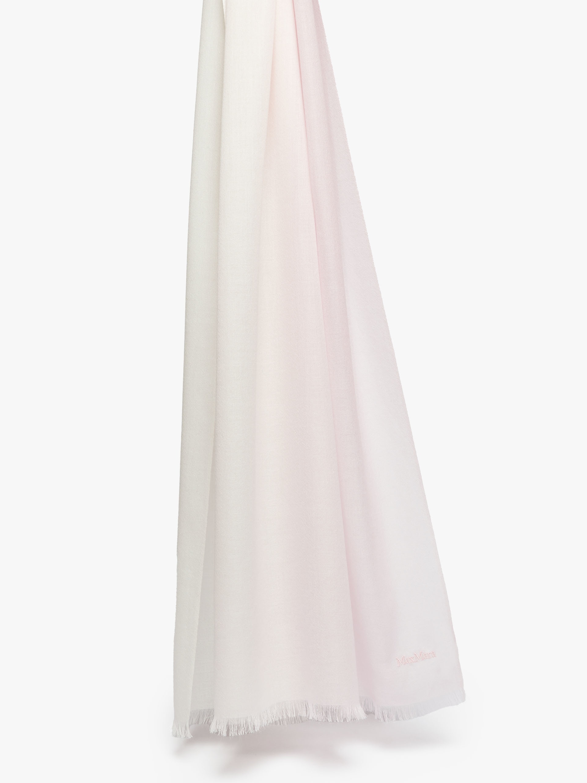 WSSFUMATO Gradient cashmere stole - 1