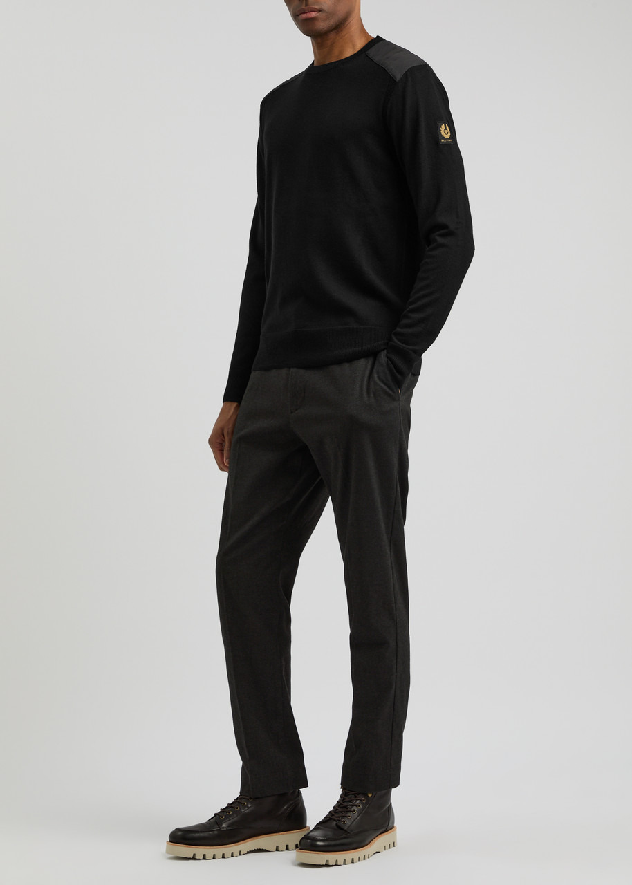 Belstaff Kerrigan Logo Wool Jumper - 4