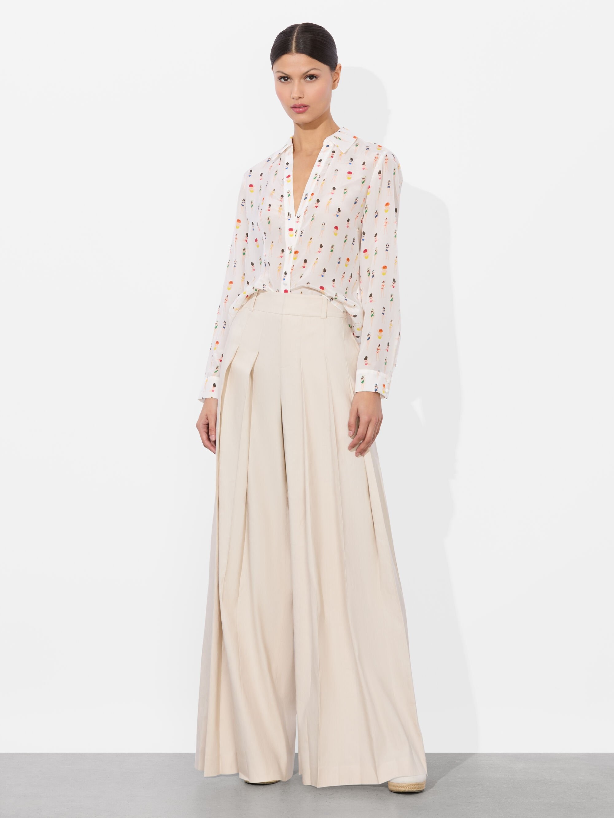 ELOISE BUTTON DOWN BLOUSE - 3