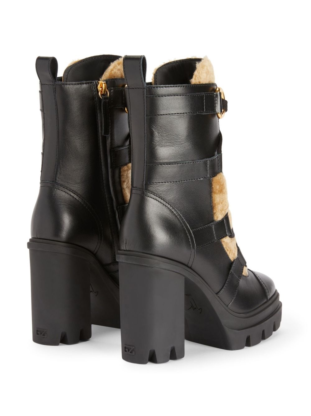 Leyre 110mm leather boots - 3