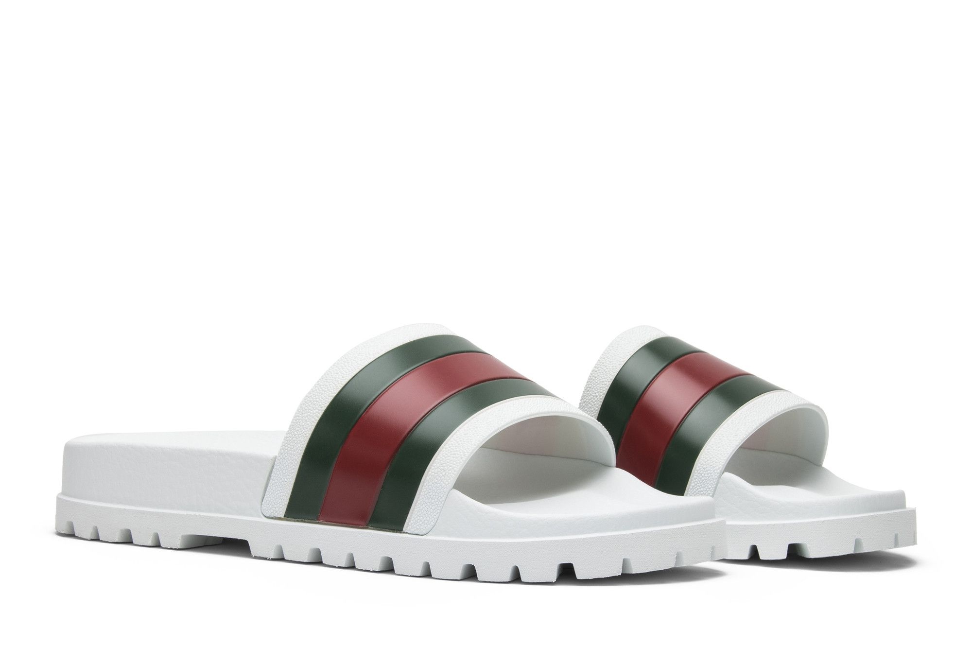 Gucci Web Slide 'White' - 8