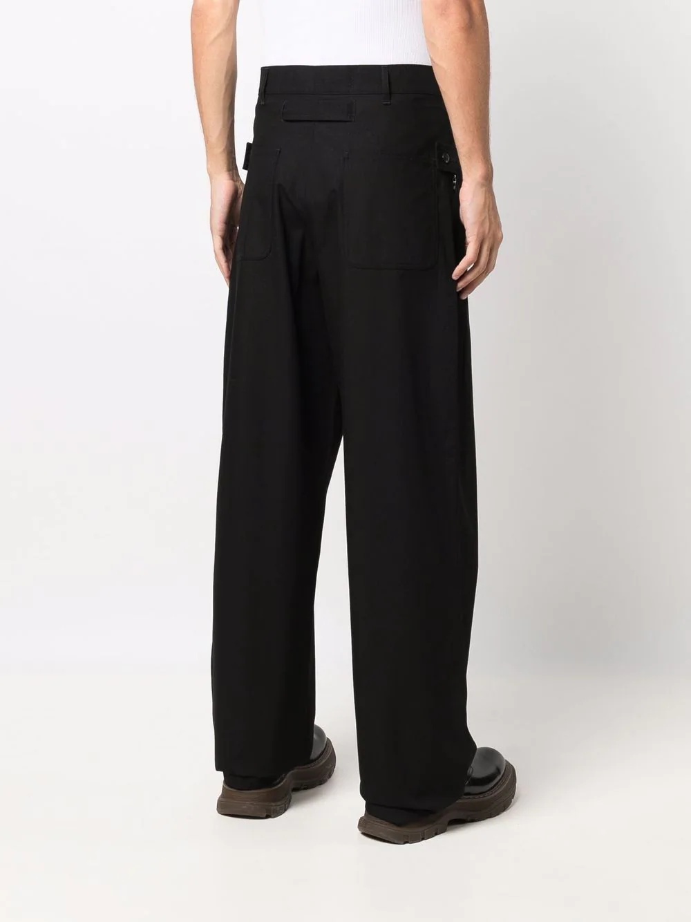 loose-fit cargo trousers - 4