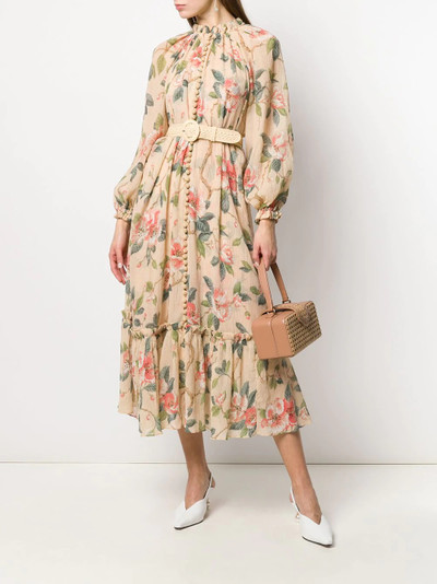 Zimmermann floral midi dress outlook