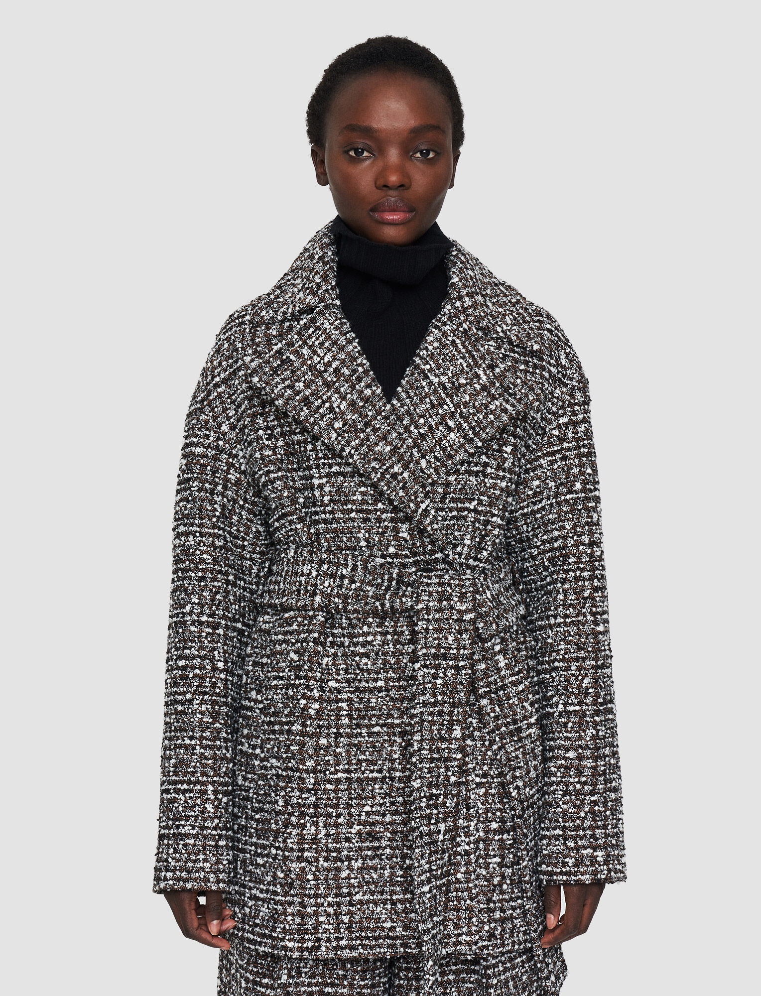 Wool Tweed Clery Coat - 3