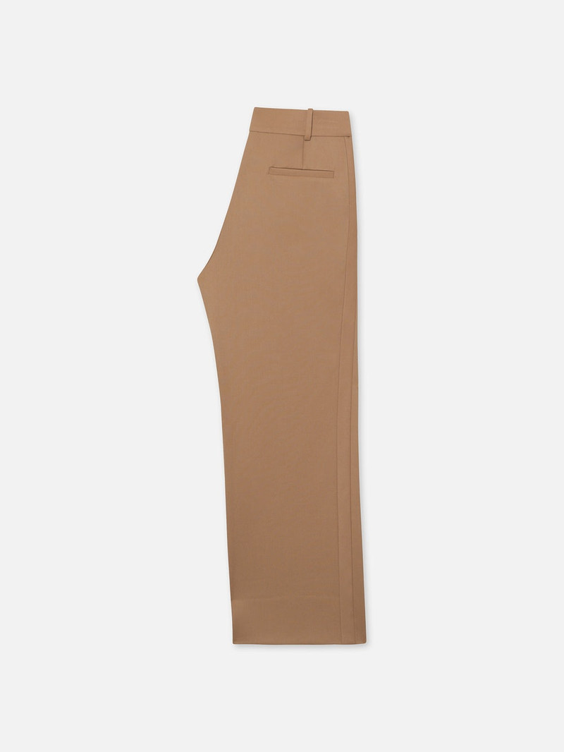 FRAME Easy Slim Crop Pant in Light Camel outlook