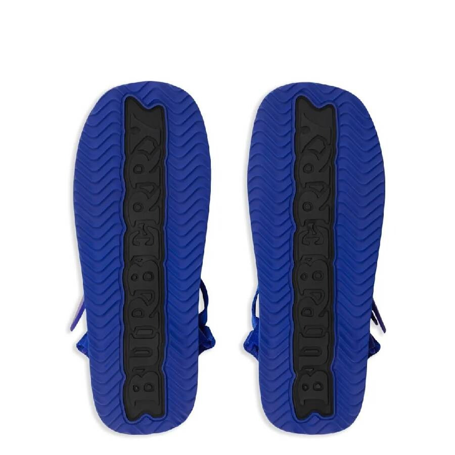 Burberry Trek Debossed Logo Flat Sandals - 5