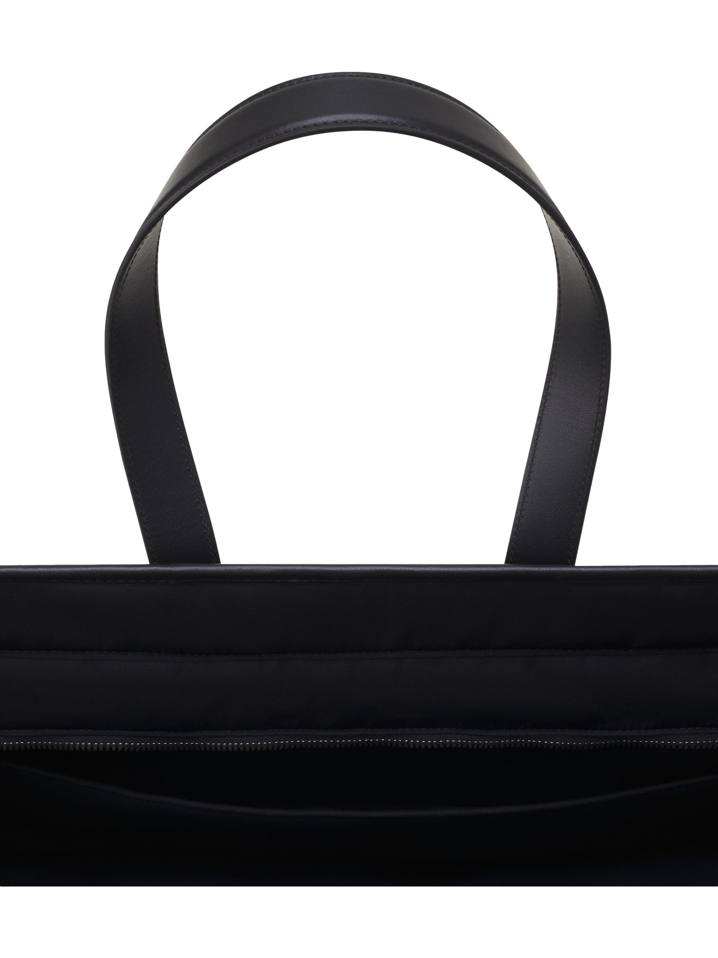 Lanvin Curb Nylon Tote Bag in Black at Nordstrom - 7
