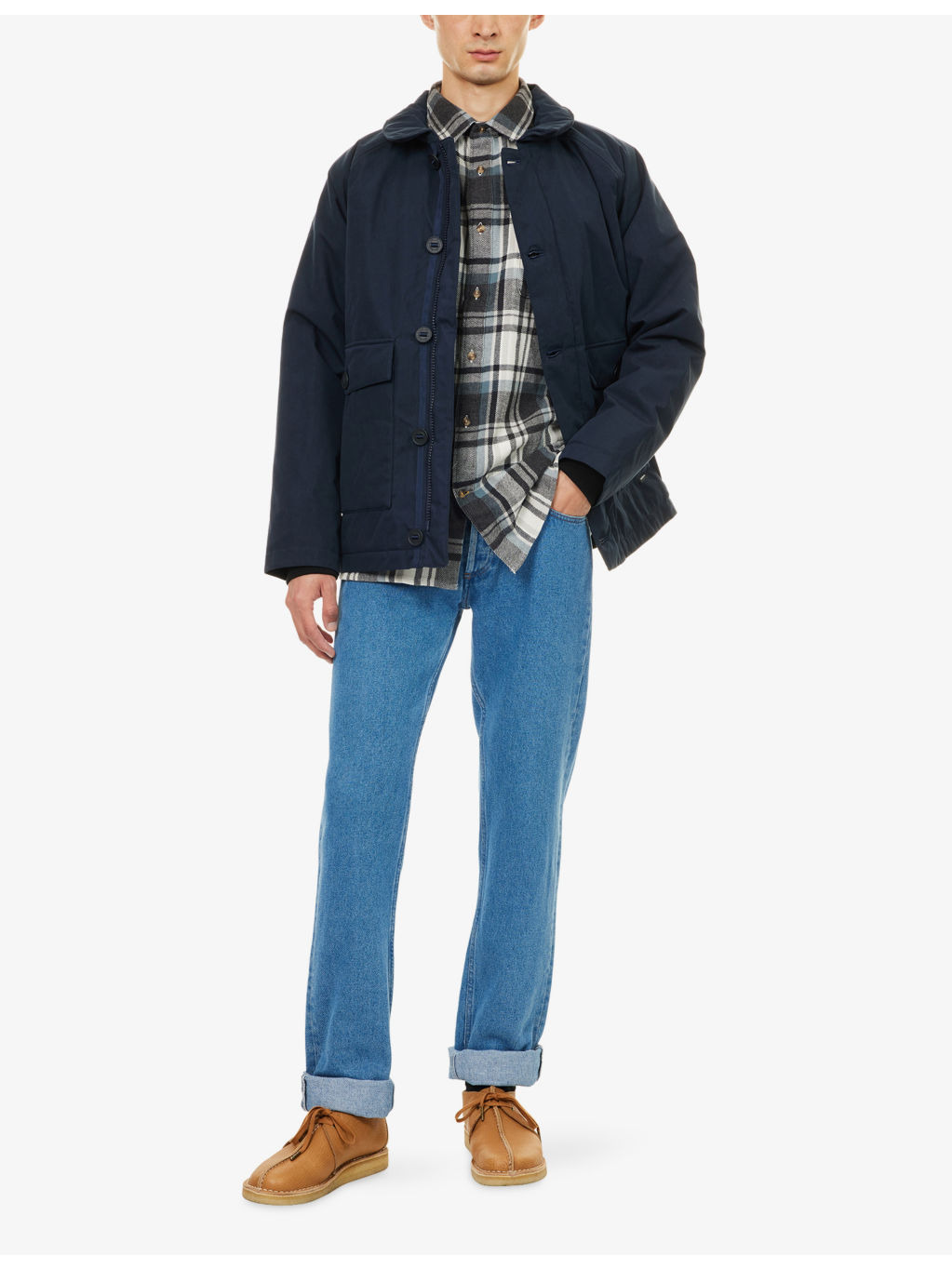 Chopford Checked Brushed-Cotton Shirt - 2