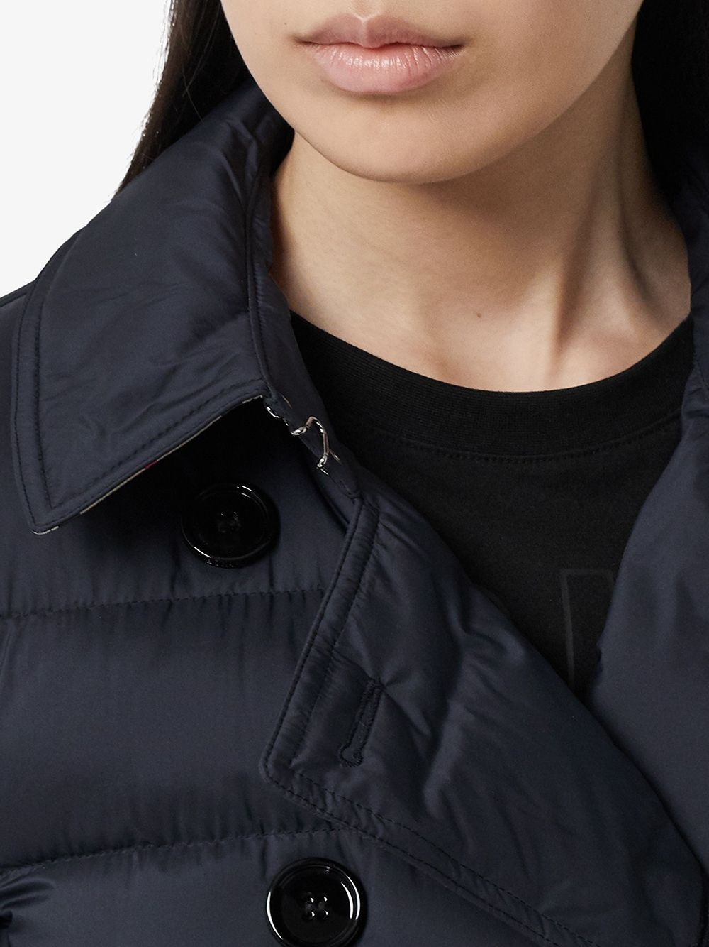 detachable-hood puffer jacket - 5