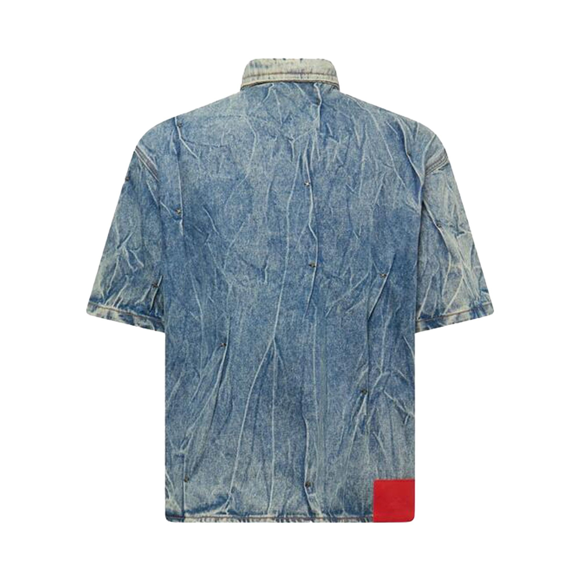 KUSIKOHC Multi Rivet Shirt 'Blue' - 2