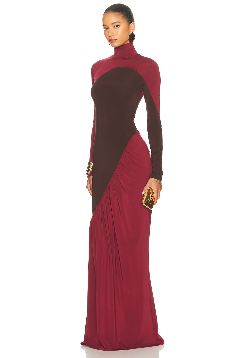 The Abstraction Color Blocked Jersey Dress - 3