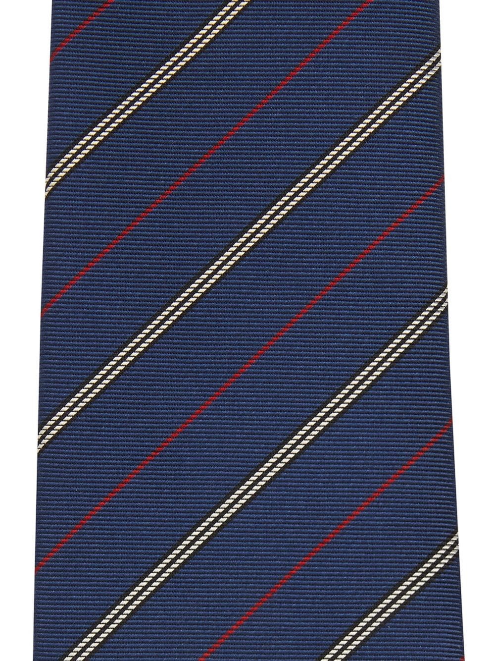 stripe-pattern pointed-tip tie - 2