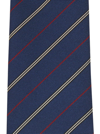 Burberry stripe-pattern pointed-tip tie outlook