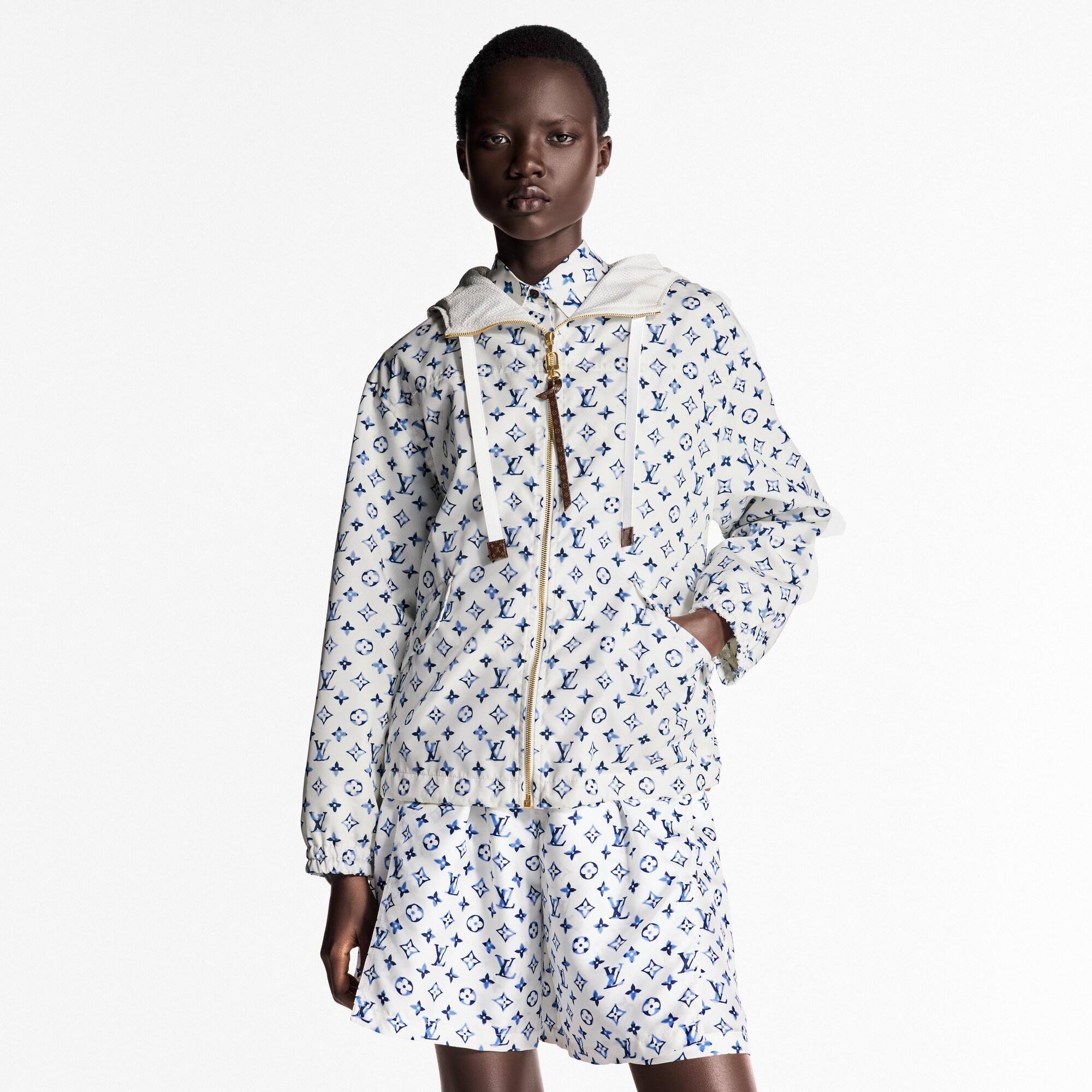 Aquarelle Monogram Parka - 2