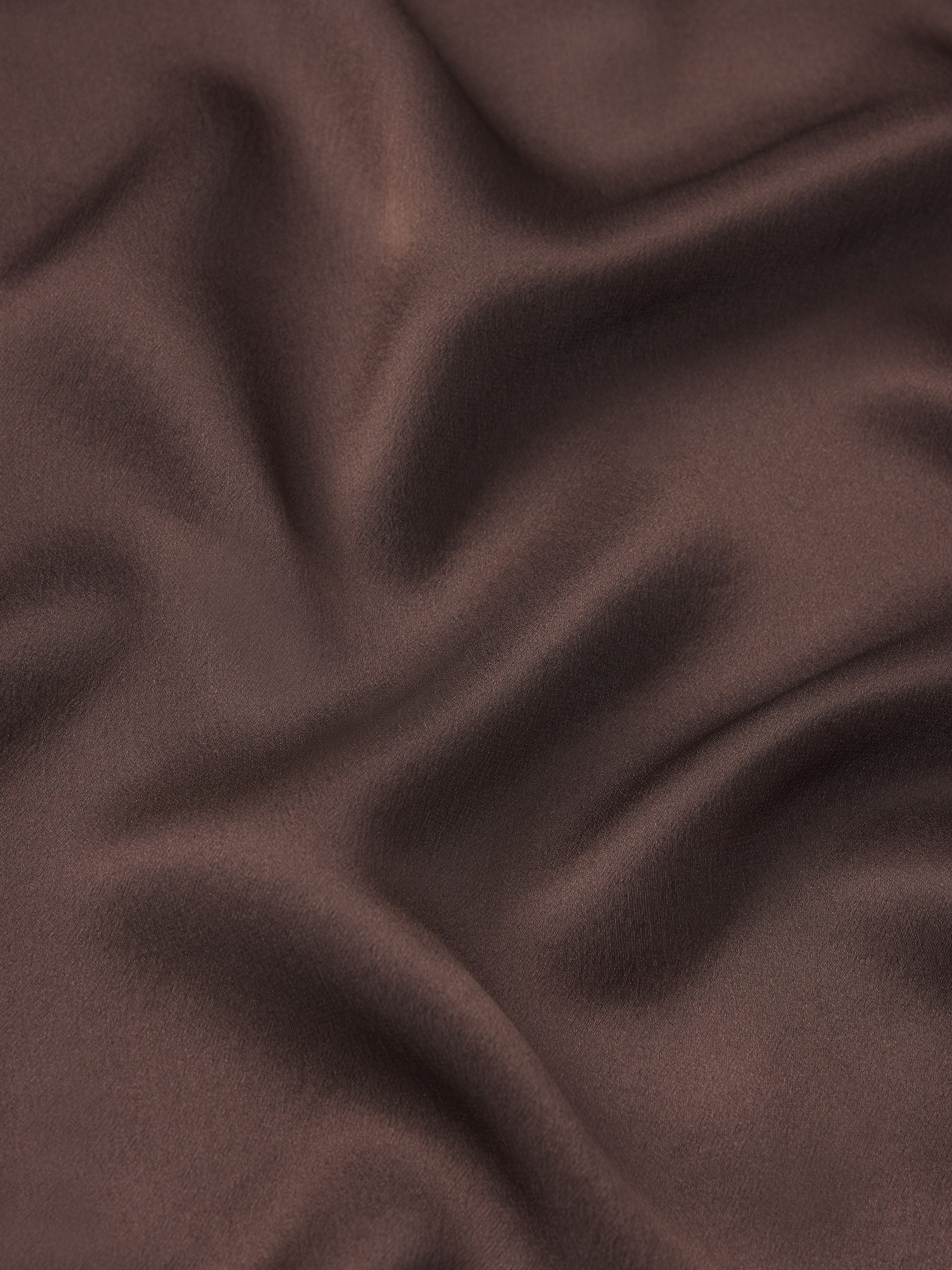 The Slim Essential Shirt in Coffee Multi - 7