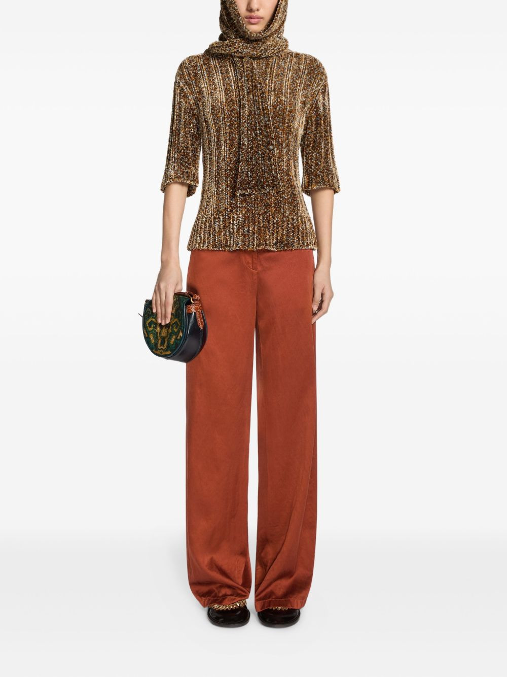 wide-leg trousers - 2