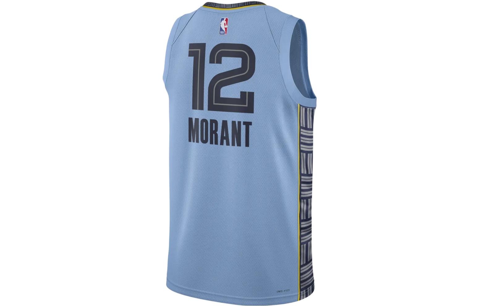 Nike Dri-FIT NBA Memphis Grizzlies Ja Morant Statement Edition 2022/23 Swingman Jersey DO9531-422 - 3