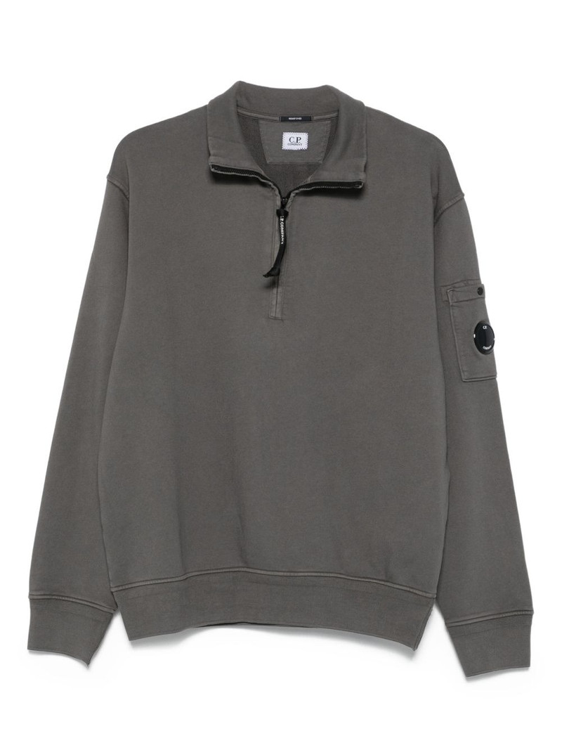 half-zip pocket sweatshirt 1