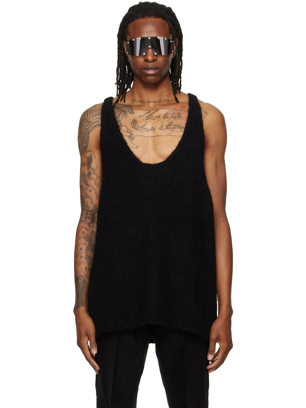 Black Tower Pony Tank Top - 1