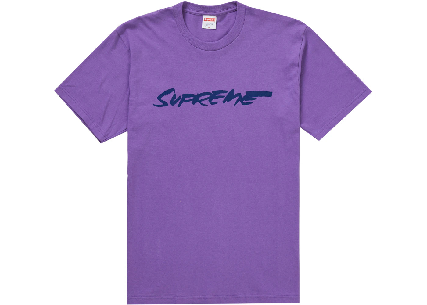 Supreme Futura Logo Tee Purple - 1