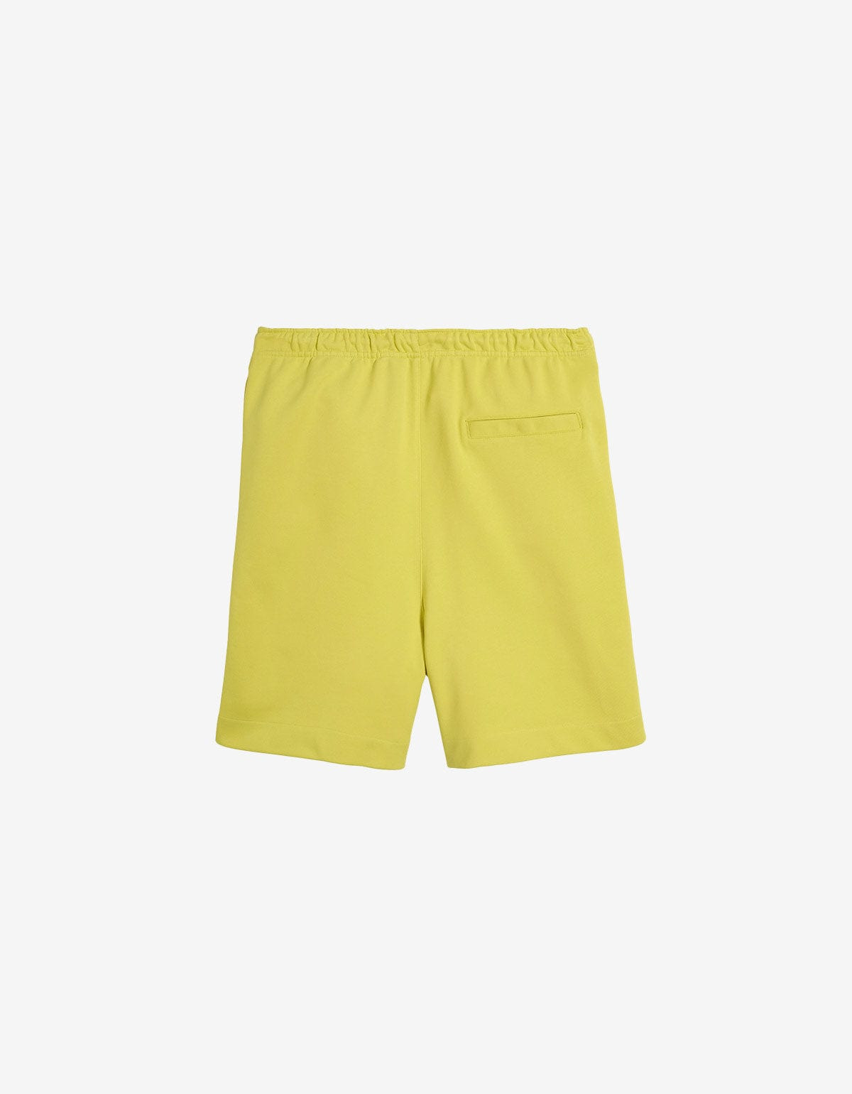 Y-3 Yellow Logo Sweat Shorts - 3