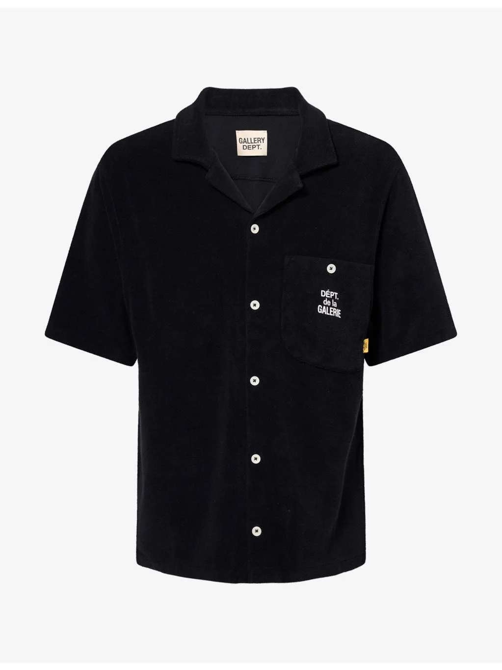 French Parker Short-Sleeve Cotton Shirt - 1
