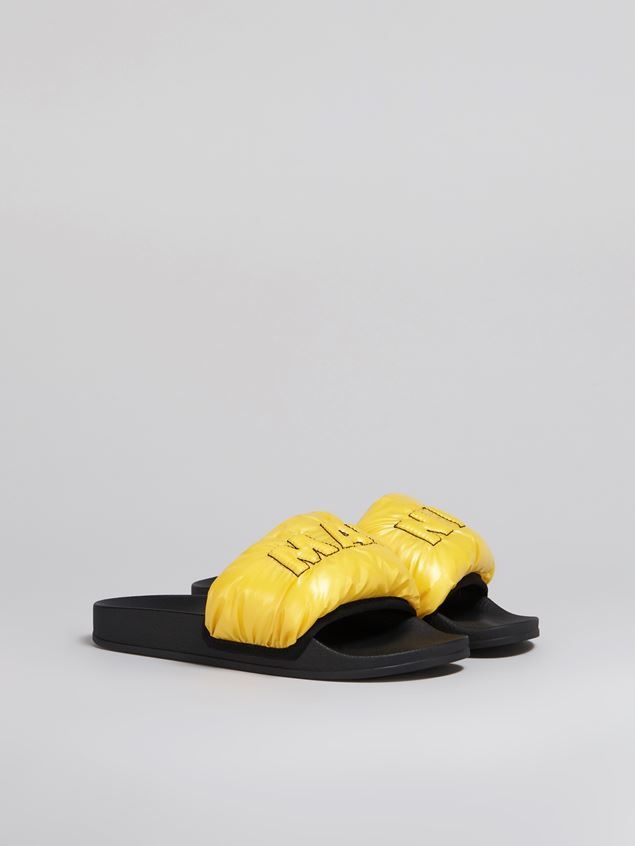 YELLOW PADDED NYLON SLIDE - 2