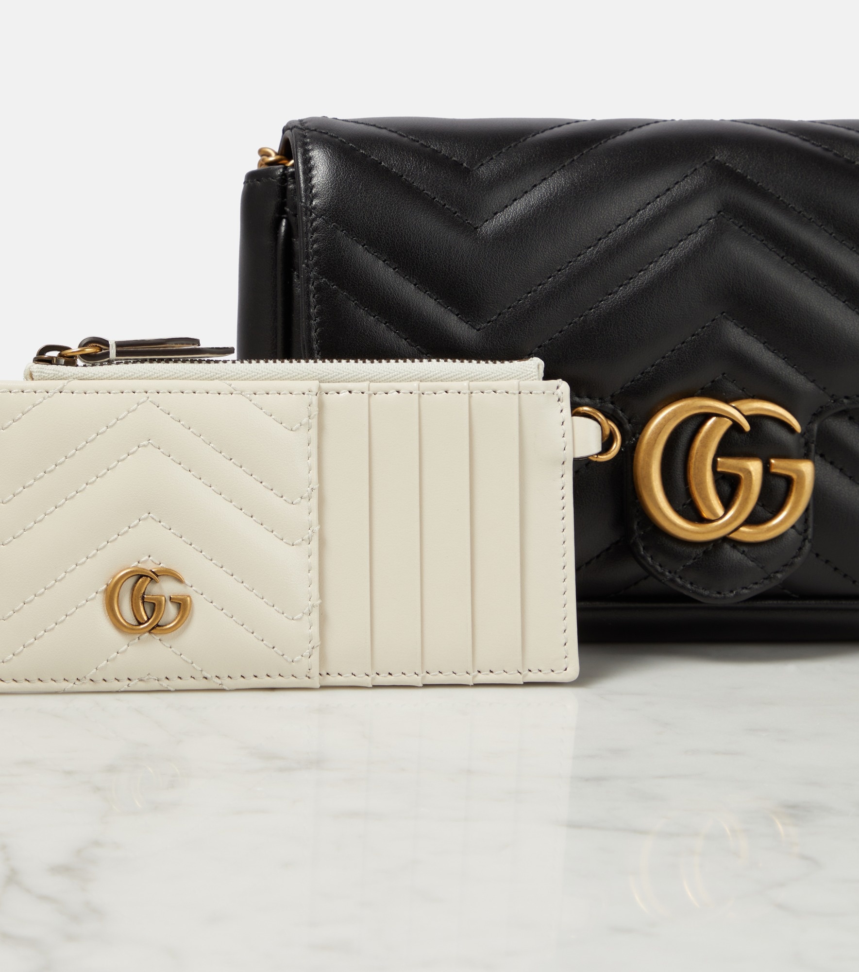 GG Marmont leather wallet on chain - 6