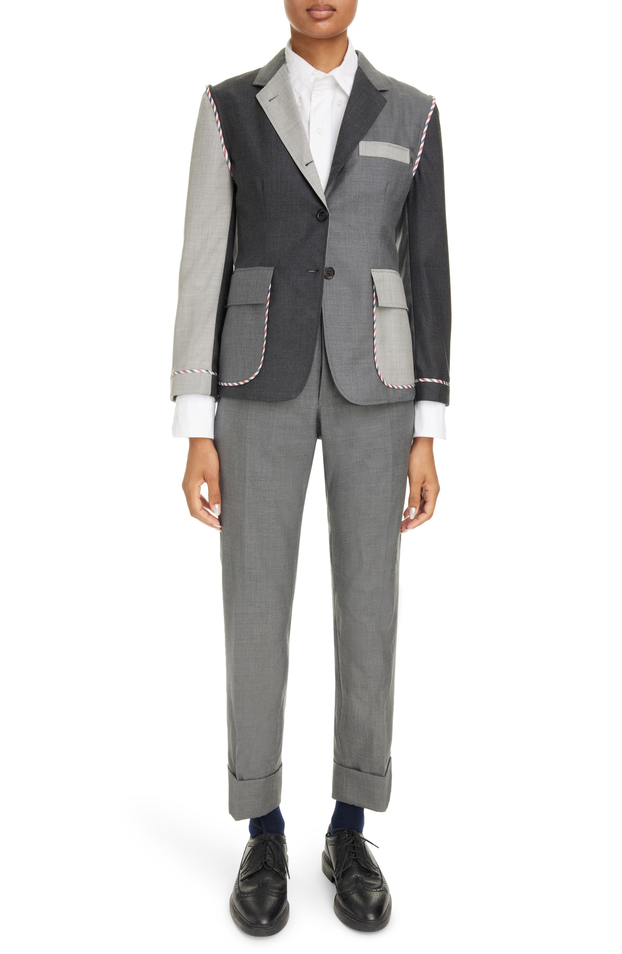Fun-Mix Unconstructed Fit Wool Sport Coat - 1