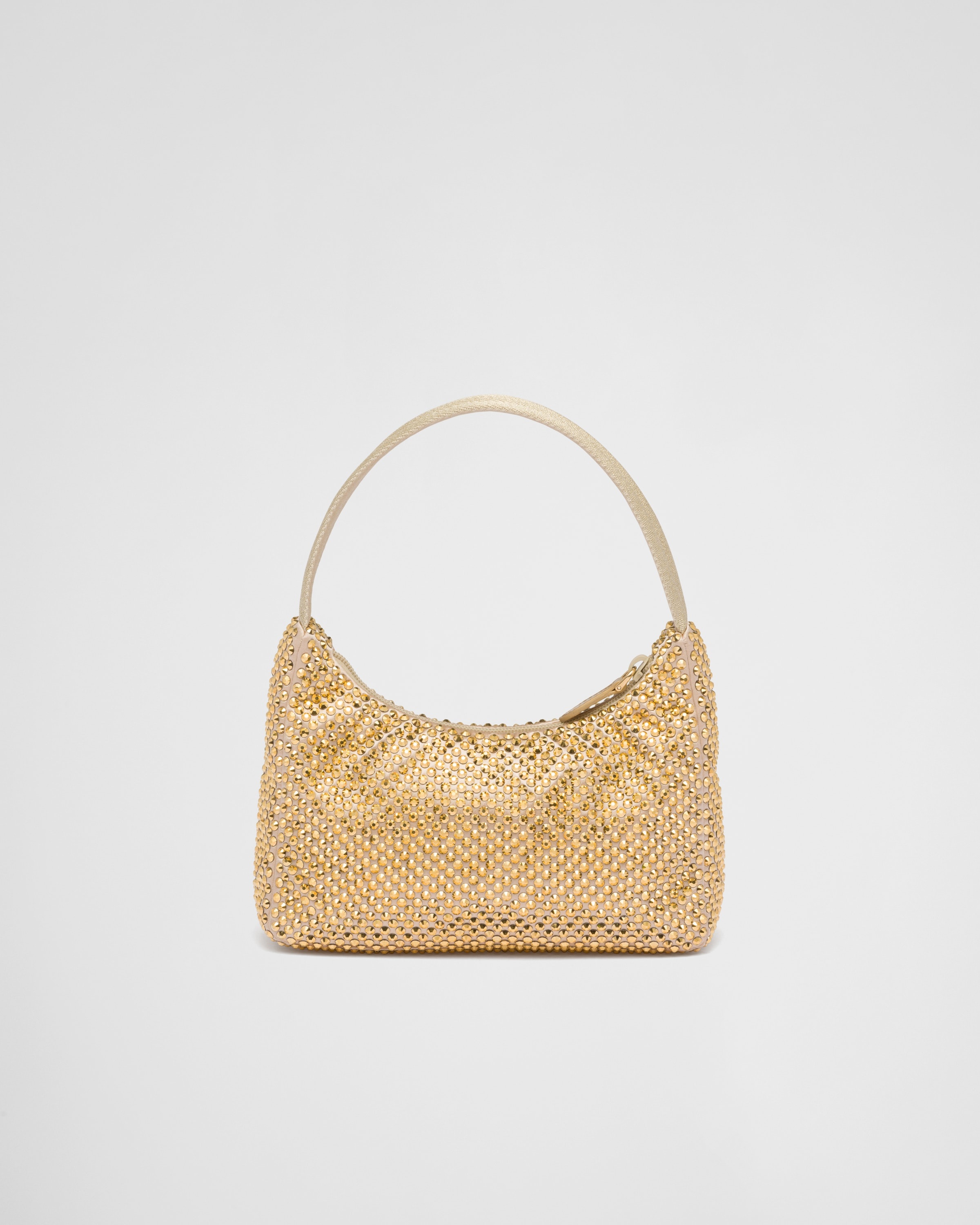 Prada Re-Edition Satin mini-bag with crystals - 4