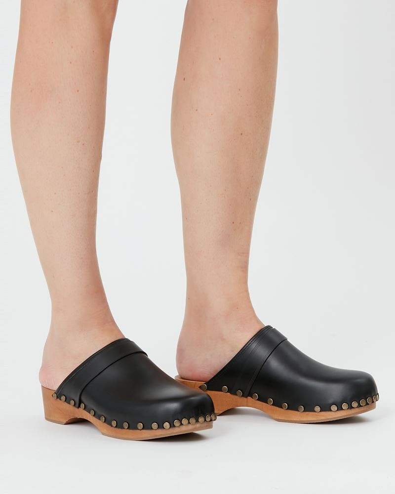 Isabel Marant THALIE LEATHER CLOGS outlook