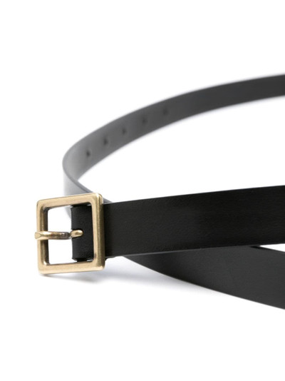 Isabel Marant square-buckle leather belt outlook