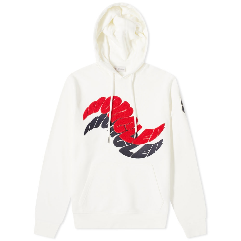 Moncler Wave Logo Popover Hoody - 1