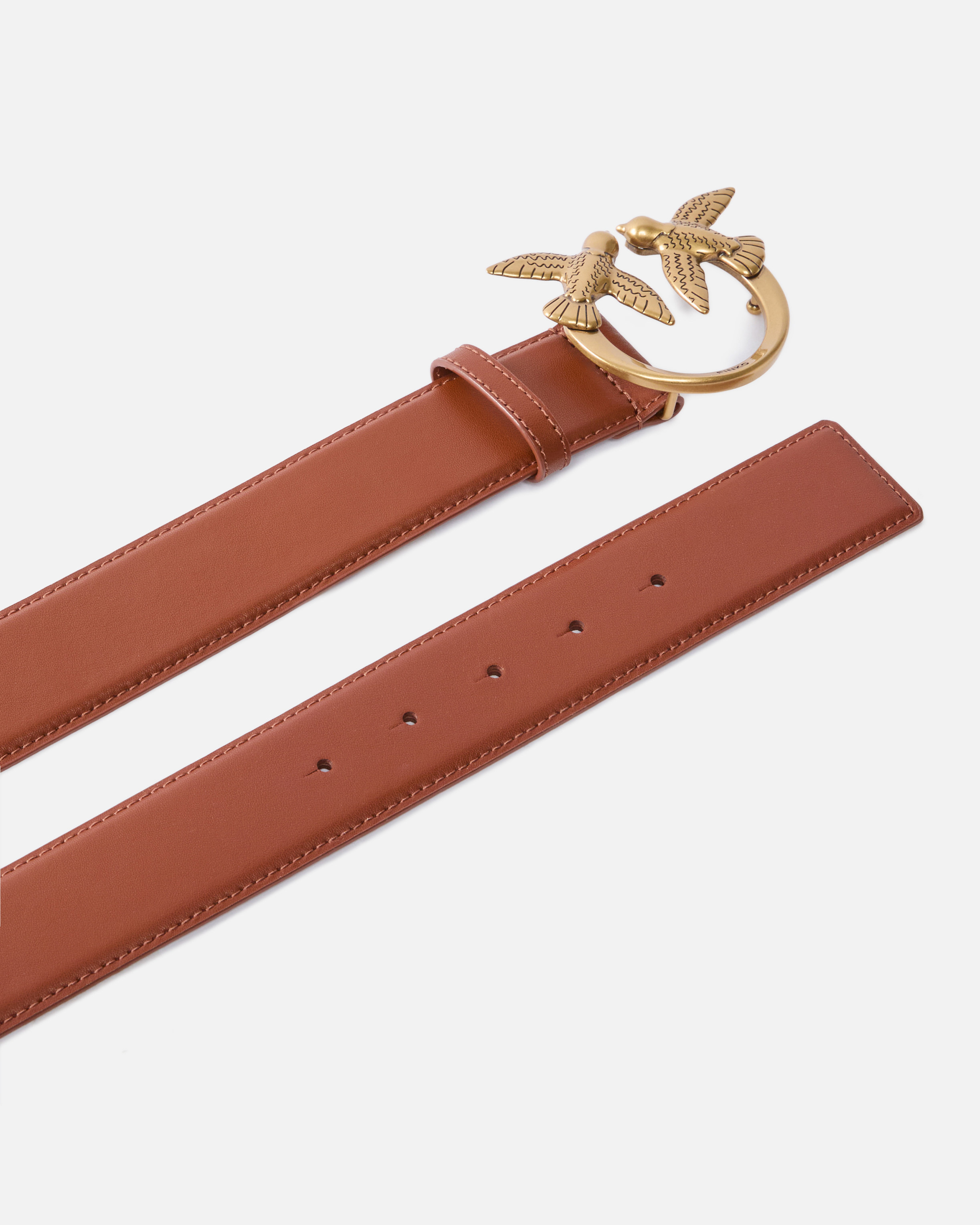LOVE BIRDS HIGH LEATHER BELT 4CM - 3