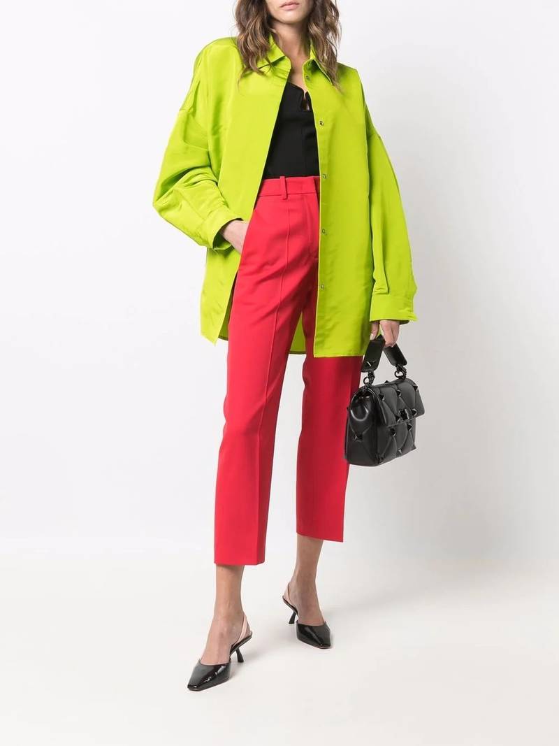 Valentino tailored cropped trousers outlook