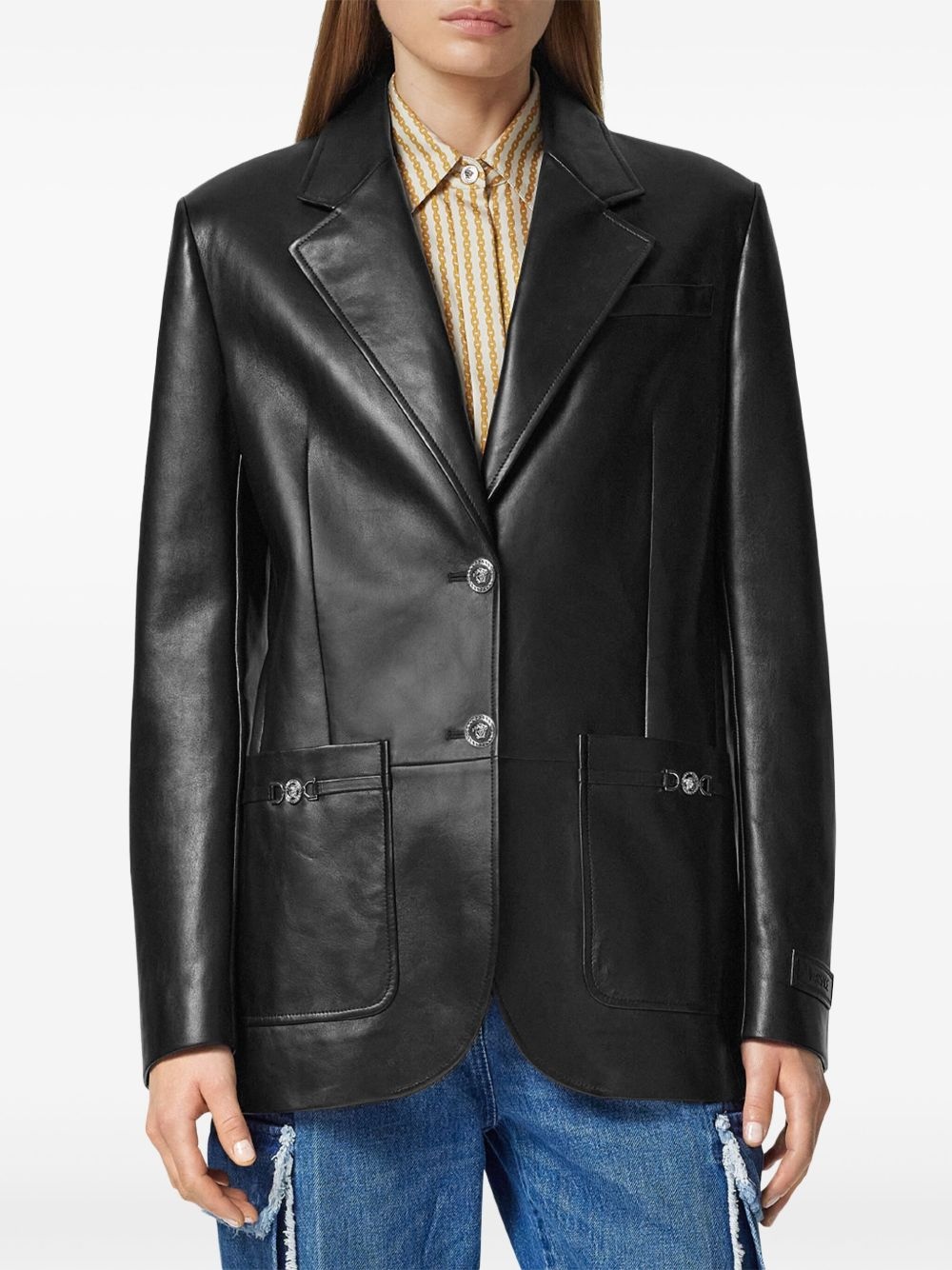 single-breasted blazer - 3