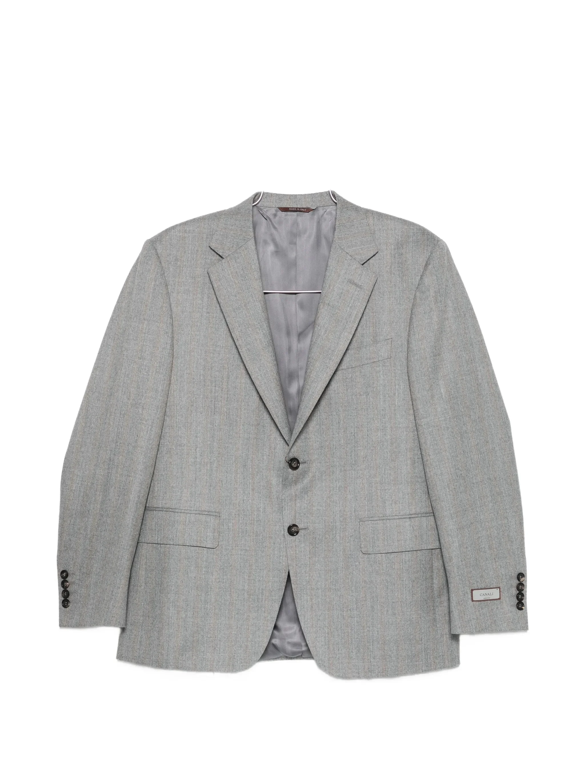 Canali Pinstripe Single-breasted Suit - 1